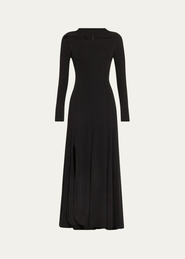 Victoria Beckham Long Front Cut Dress Cover