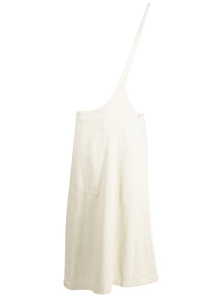 LEMAIRE draped cotton skirt - Neutrals Cover