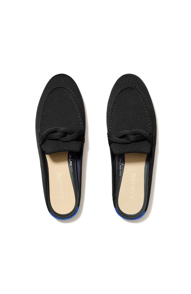 Rothy's The Loafer Mule in Black Cover