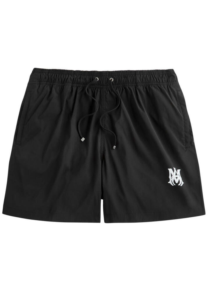 Amiri MA Logo-print Swim Shorts - Black Cover