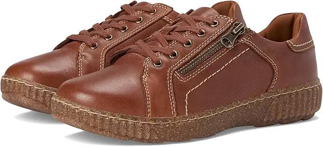 Clarks Caroline Janna (Tan Leather) Women's Shoes Cover