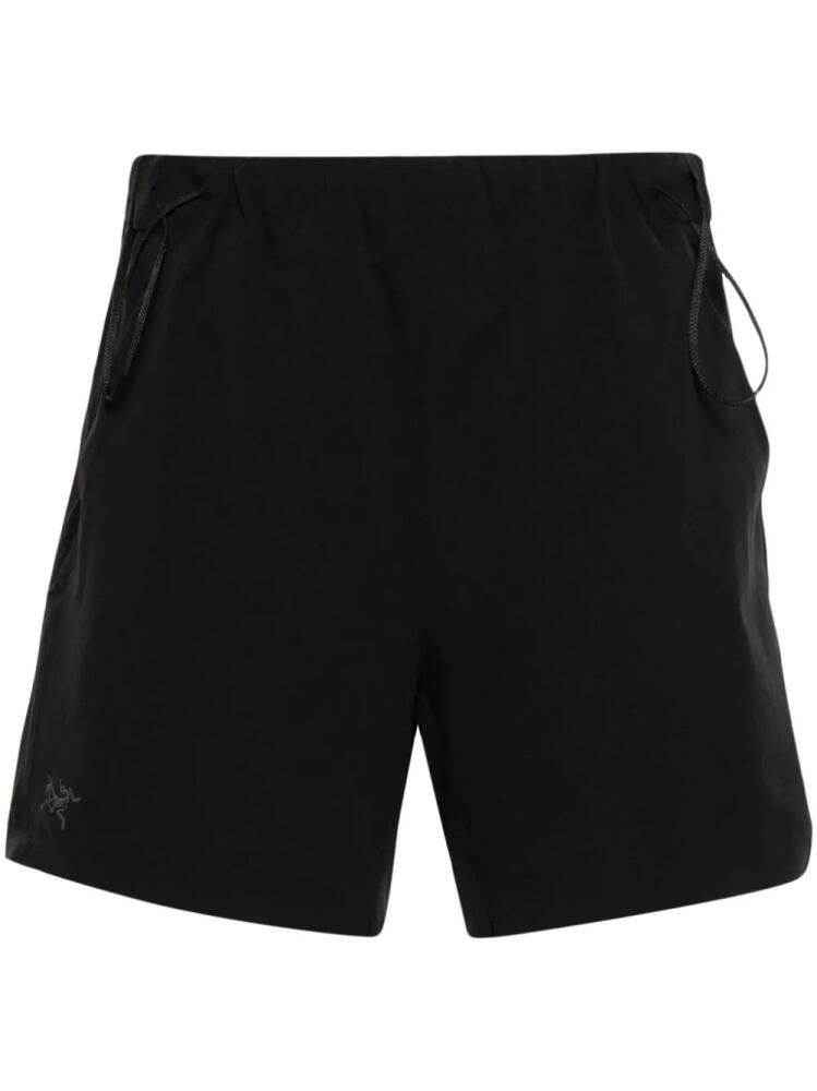 Arc'teryx Teplo logo-embroidered shorts - Black Cover