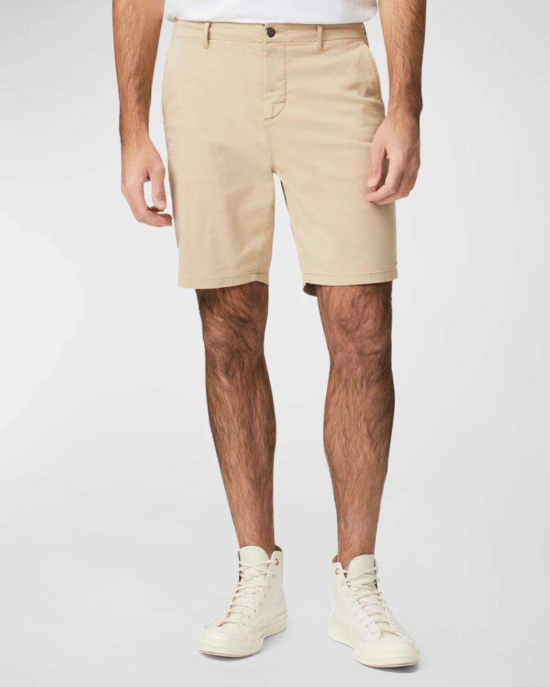 PAIGE Men's Phillips Stretch Sateen Chino Shorts Cover