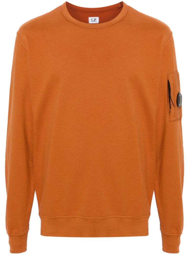 C.P. Company crew-neck fleece sweatshirt - Orange Cover