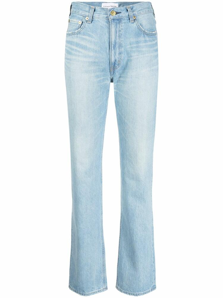 Tu es mon Tresor The Labradorite 7Year straight-leg jeans - Blue Cover