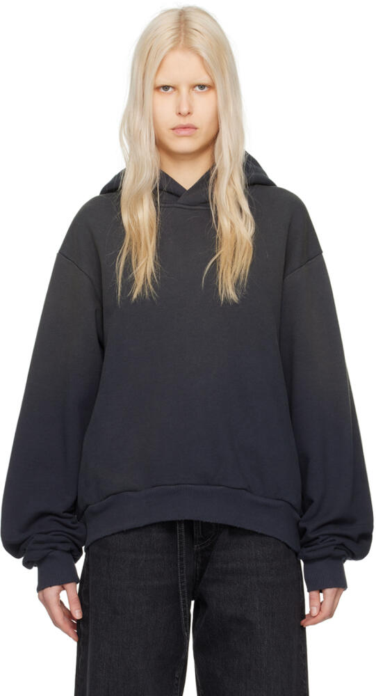 Acne Studios Black Printed Hoodie Cover