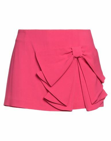 Red Valentino Woman Shorts & Bermuda Shorts Garnet Acetate, Viscose, Elastane Cover