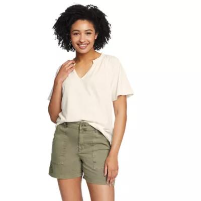 Eddie Bauer Women's Ophelia Short-Sleeve Lace T-Shirt Cover