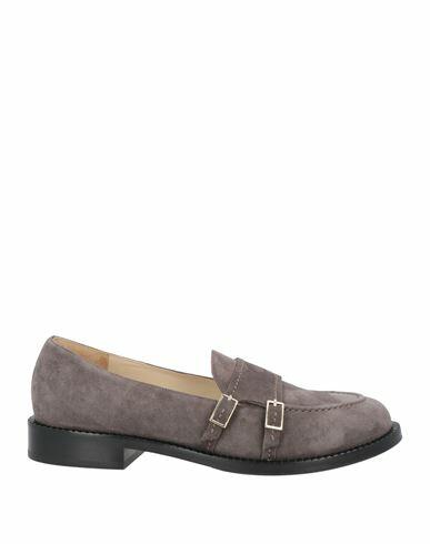 Antonio Barbato Woman Loafers Dove grey Leather Cover