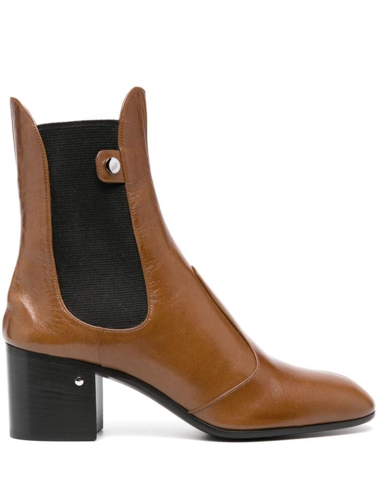 Laurence Dacade Angie 55mm leather ankle boots - Brown Cover