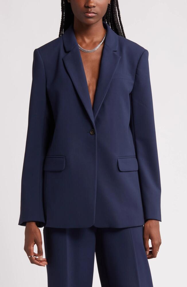 Nordstrom Relaxed Fit Blazer in Navy Blazer Cover