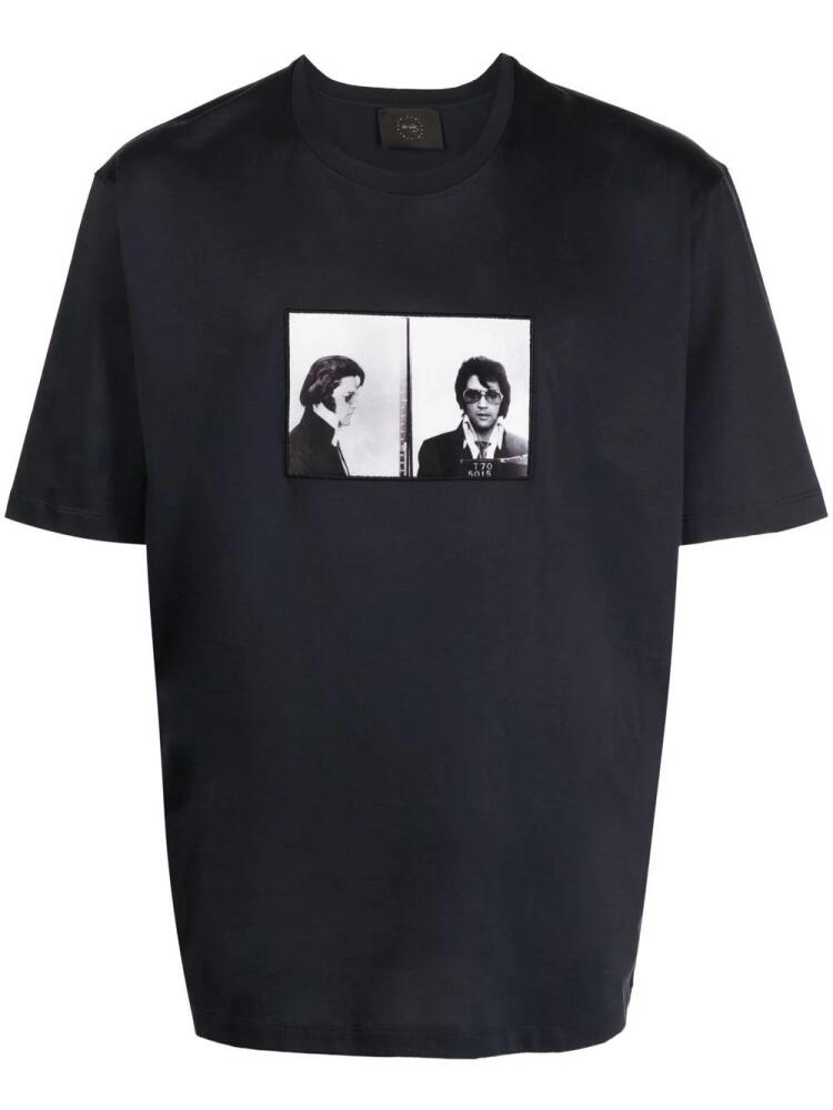 Limitato photograph-print T-shirt - Black Cover