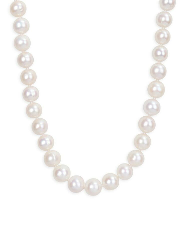 Women's Sonatina 9-10MM Cultured, Freshwater Pearl & Sterling Silver Necklace Cover