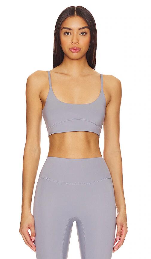 WellBeing + BeingWell FlowWell Devon Sports Bra in Grey Cover