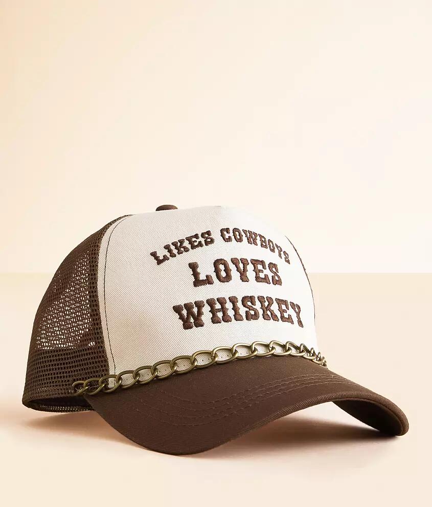 David & Young Cowboys & Whiskey Trucker Hat Cover