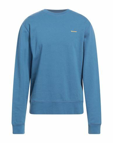 Edmmond Studios Man Sweatshirt Blue Organic cotton Cover