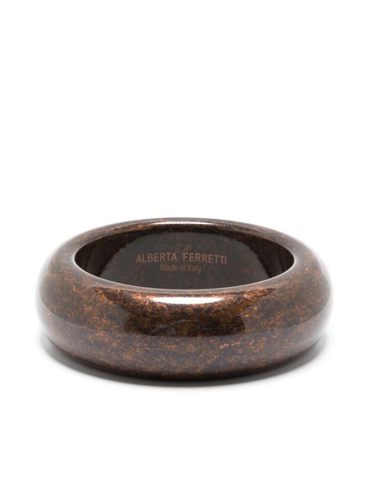 Alberta Ferretti circular-design bracelet - Brown Cover