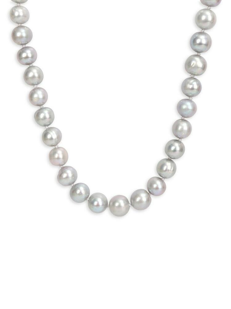 Sonatina Women's Sterling Silver & 7.5-8MM Freshwater Pearl Necklace Cover