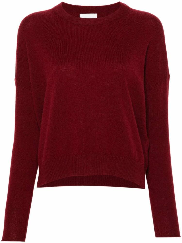 Allude ribbed-knit sweater - Red Cover