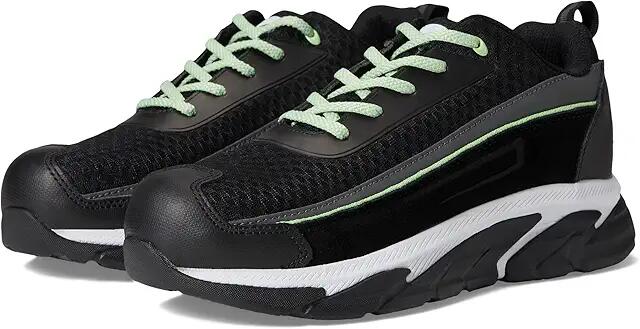 Avenger Work Boots Electra (Black/Green) Women's Shoes Cover