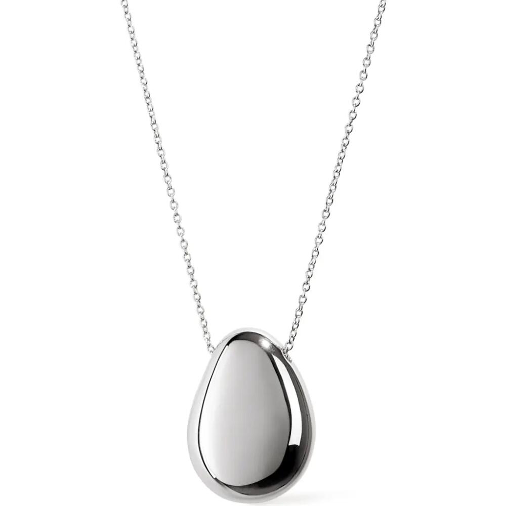 Ana Luisa Silver Pendant Necklace - Pebble Cover