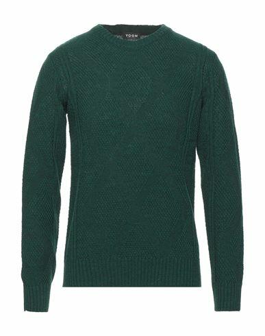 Yoon Man Sweater Dark green Acrylic, Virgin Wool Cover