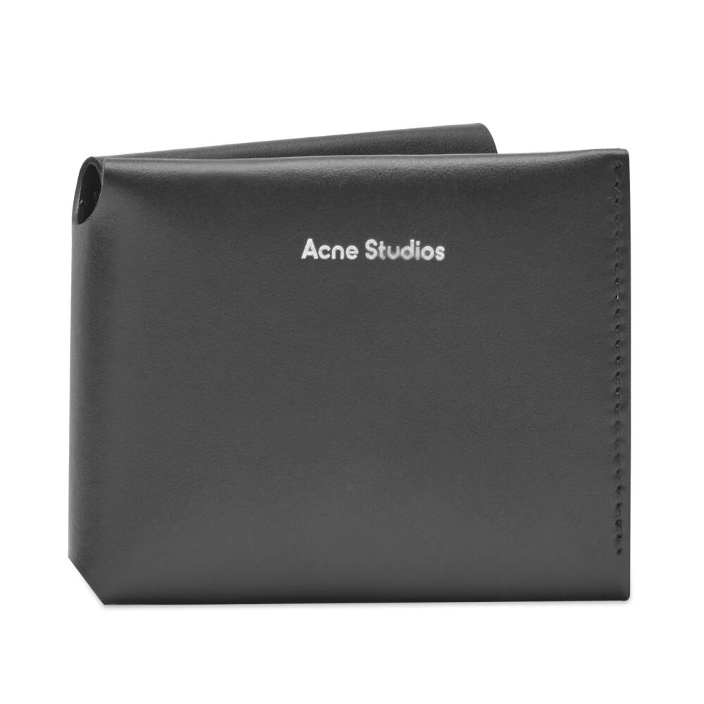 Acne Studios Women's Folded Card Holder in Black Cover