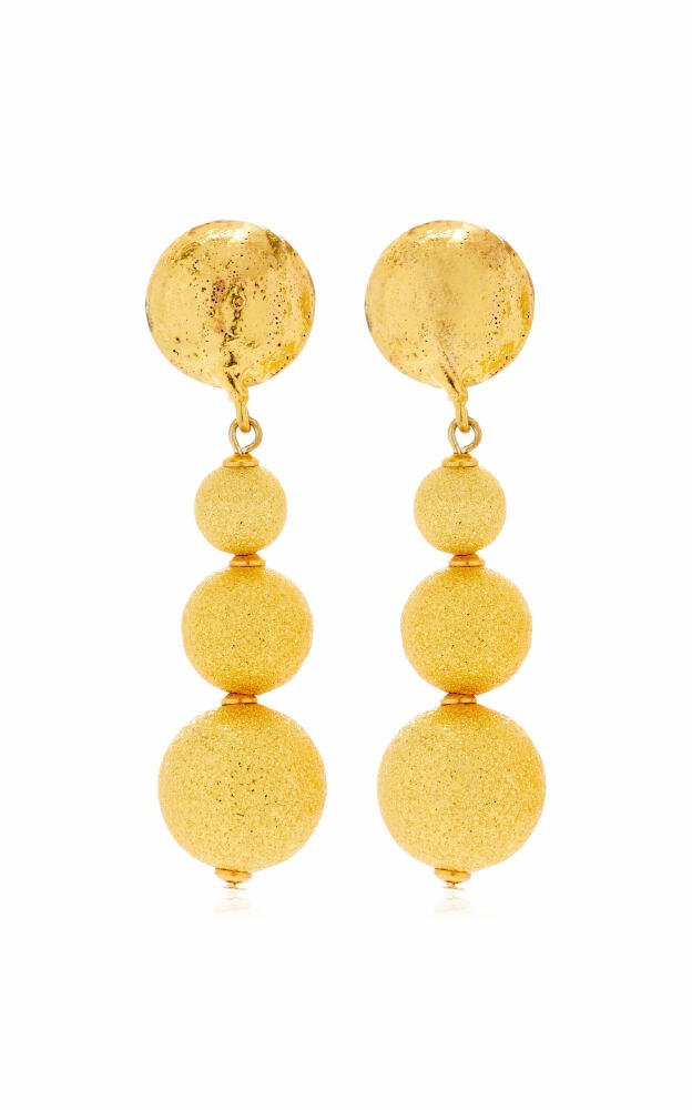 Sylvia Toledano - Sand Bubble 22K Gold-Plated Earrings - Gold - Gifts For Her Cover