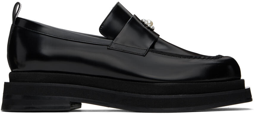 Simone Rocha Black Heart Toe Platform Loafers Cover