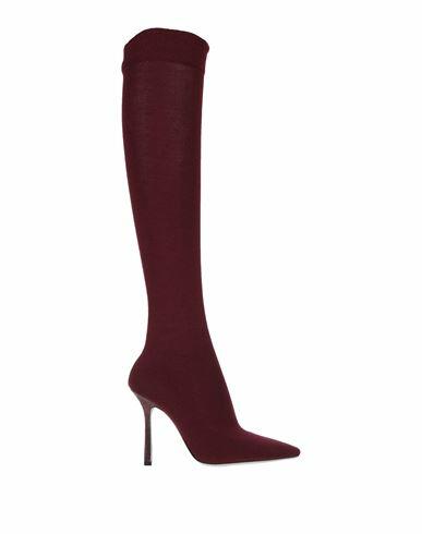 Rene' Caovilla Woman Boot Burgundy Cashmere Cover