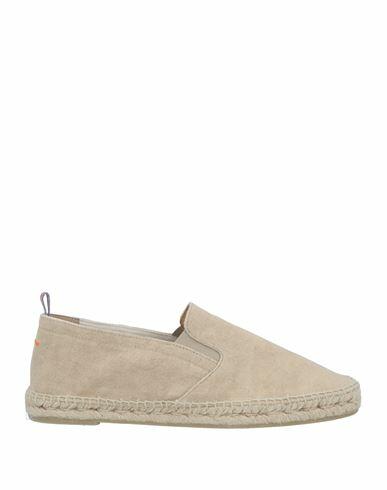 Castañer Man Espadrilles Beige Textile fibers Cover