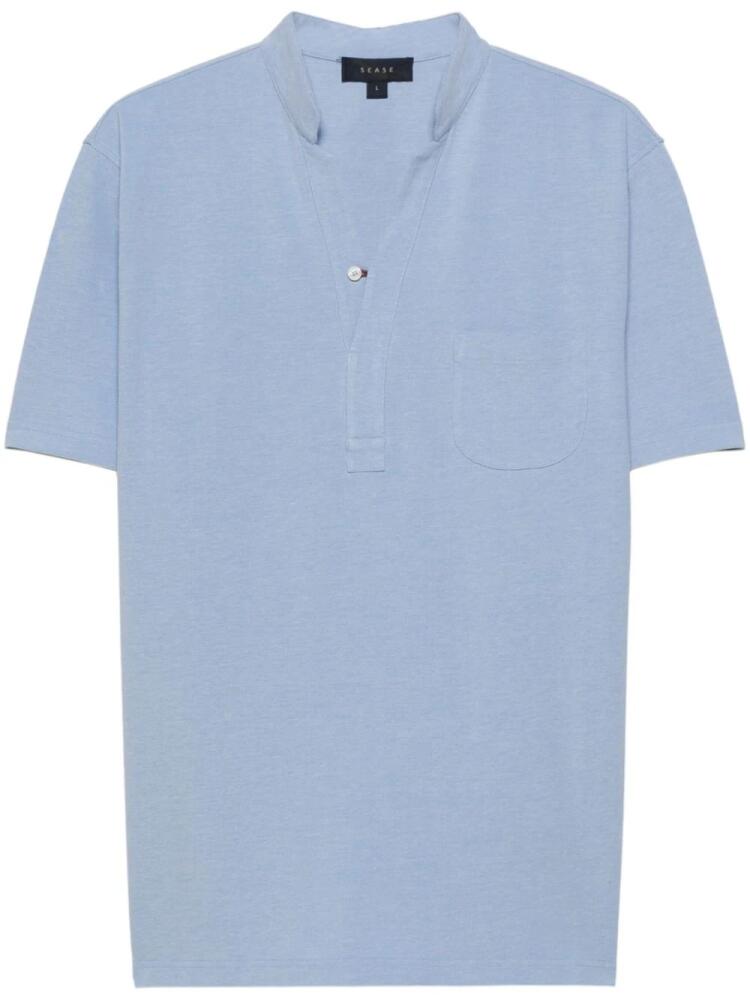 Sease Fish Tail polo shirt - Blue Cover