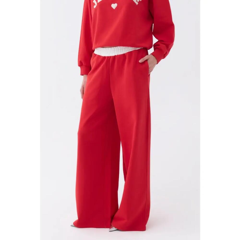 Nocturne Pants with Double Side Pockets in Red Cover