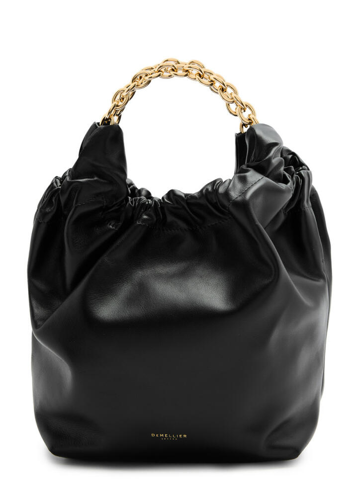 Demellier Miami Small Leather Tote - Black Cover