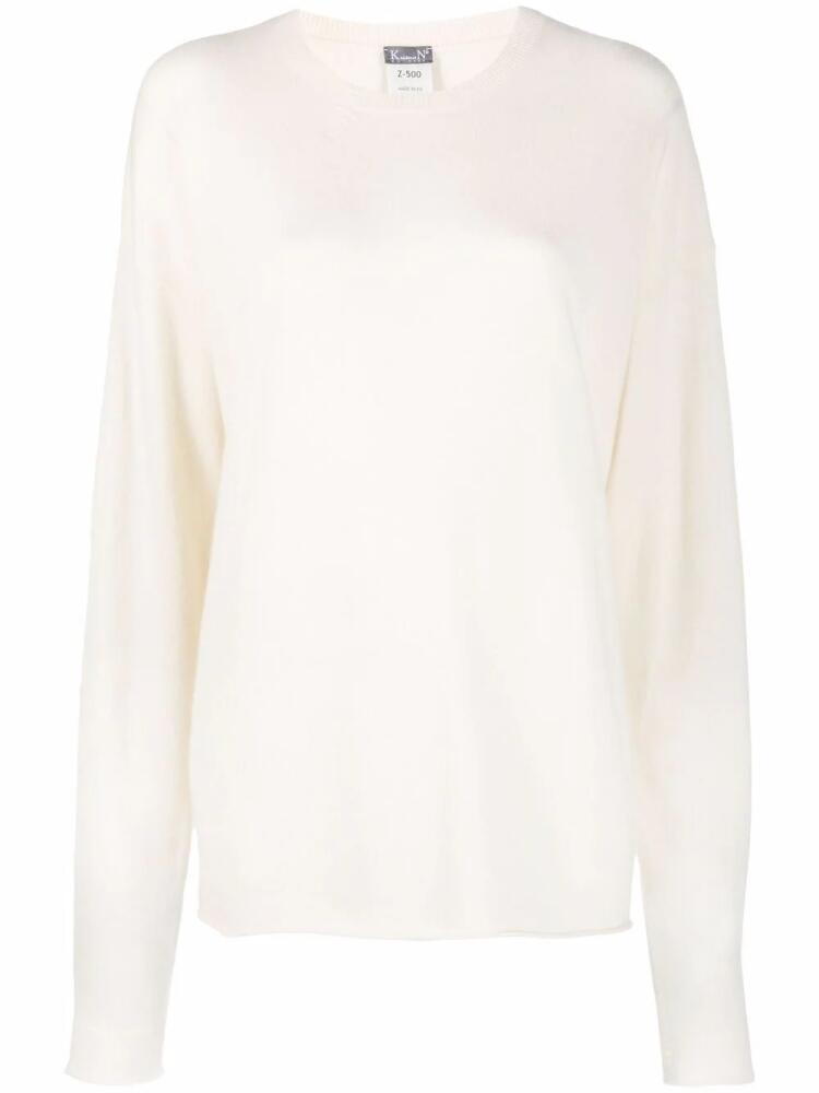 Kristensen Du Nord crew-neck cashmere jumper - Neutrals Cover