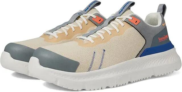 Timberland PRO Setra Composite Safety Toe (Tan/Blue) Men's Shoes Cover