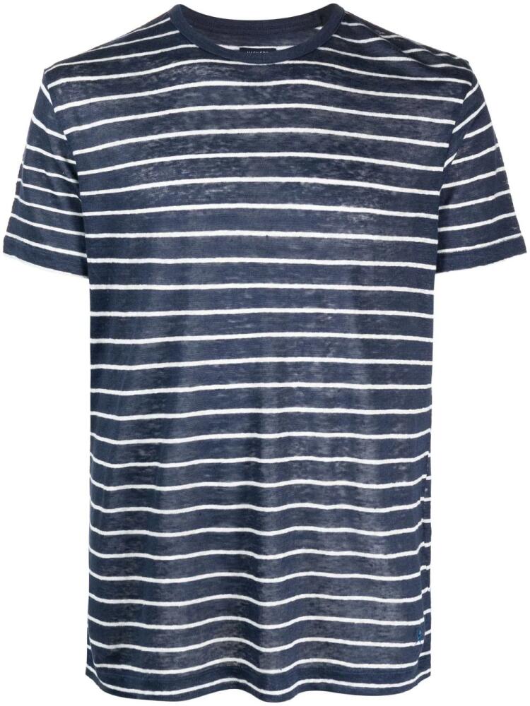 Hackett striped short-sleeve T-shirt - Blue Cover