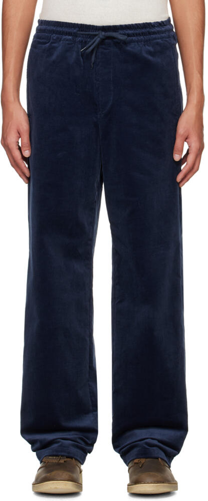 A.P.C. Navy Vincent Long Trousers Cover