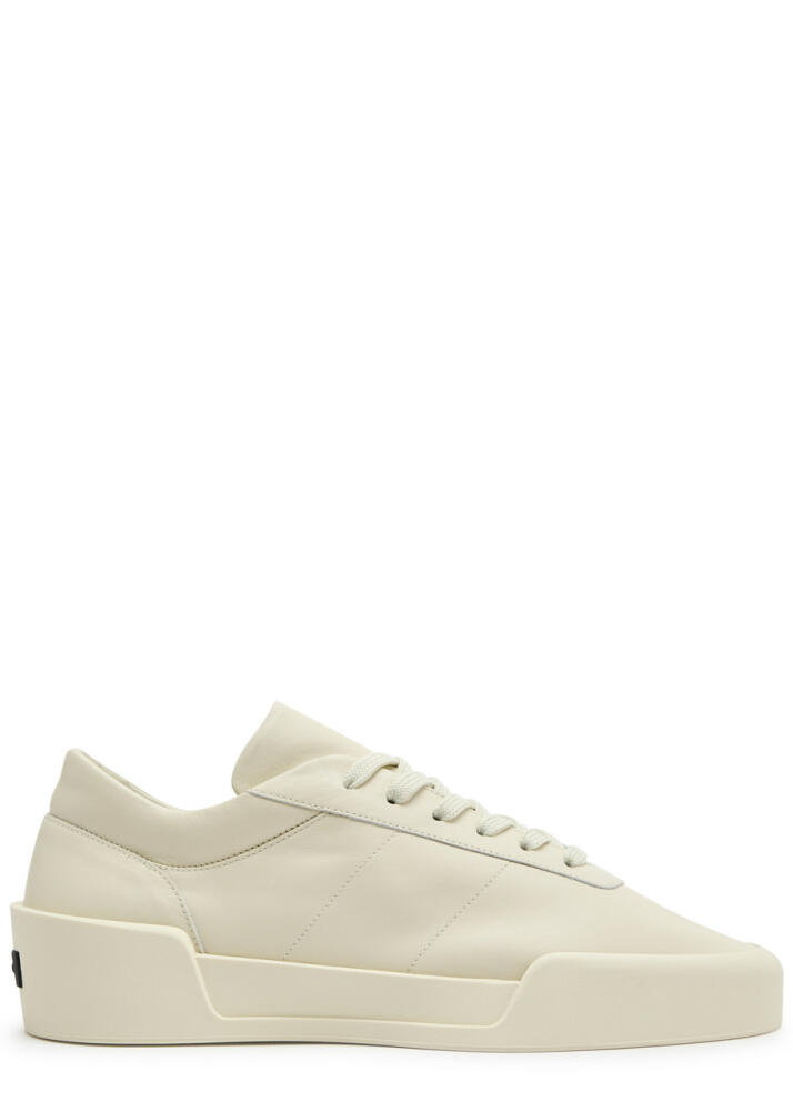 Fear OF God Aerobic Low Leather Sneakers - Cream Cover