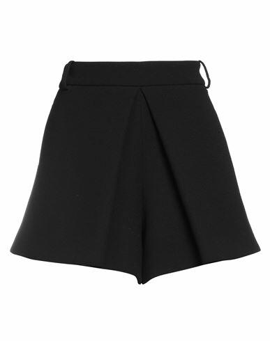 Alexandre Vauthier Woman Shorts & Bermuda Shorts Black Wool Cover