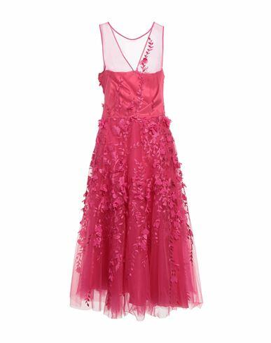 Maison Common Woman Midi dress Fuchsia Polyester Cover