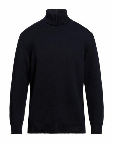 Bellwood Man Turtleneck Midnight blue Cotton, Wool, Cashmere Cover