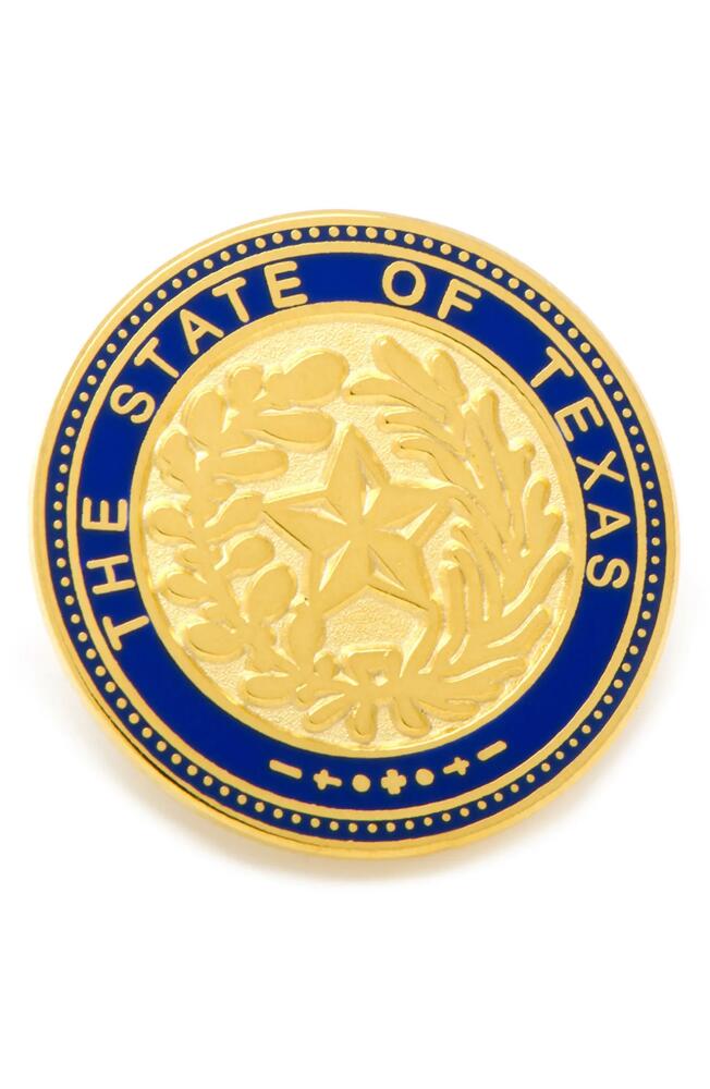 Cufflinks, Inc. State of Texas Seal Lapel Pin in Gold Cover