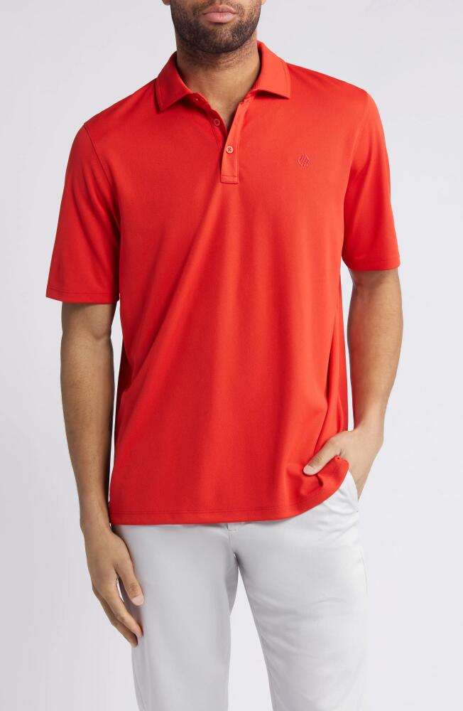 Johnston & Murphy XC4 Cool Degree Performance Polo in Red Cover