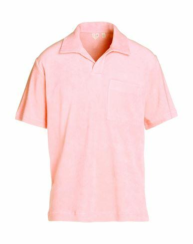 Arket Man Polo shirt Salmon pink Organic cotton Cover