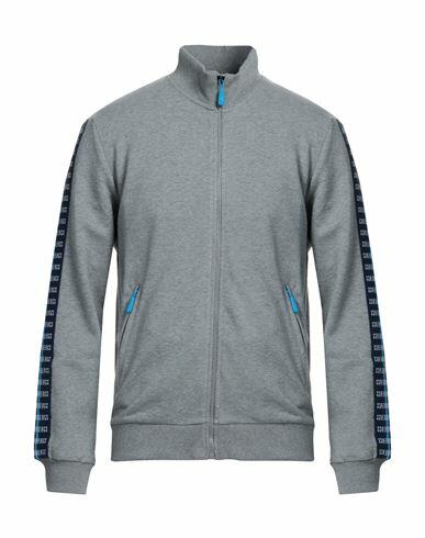 Bikkembergs Man Sweatshirt Grey Cotton, Polyester, Elastane Cover