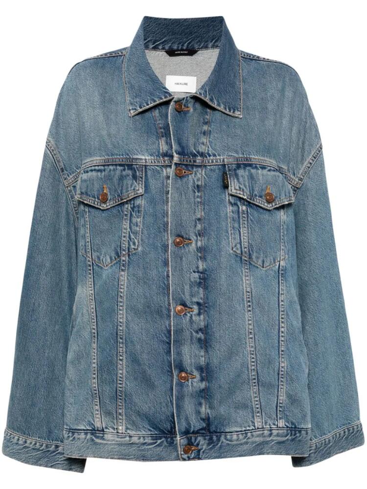 Haikure Janet denim jacket - Blue Cover