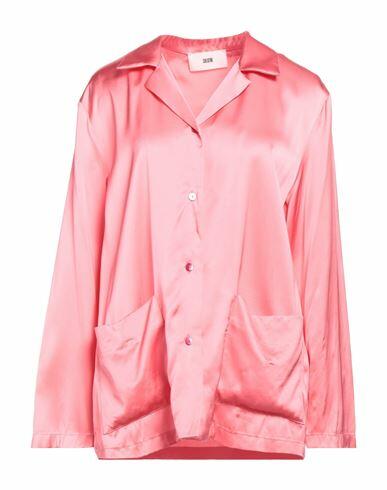 Solotre Woman Shirt Coral Viscose Cover