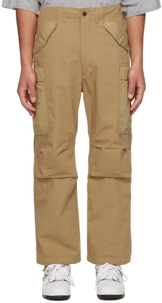 nanamica Tan Pocket Cargo Pants Cover