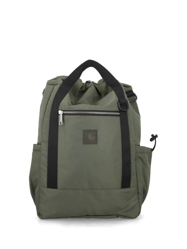 Carhartt WIP Otley logo-patch backpack - Green Cover